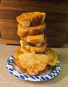 The tower of French toast